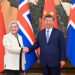 Xi Jinping meets Icelandic president