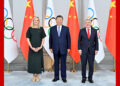 Xi Jinping meets IOC President and Honorary Life President