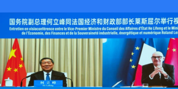 China, France pledge to strengthen economic, financial cooperation