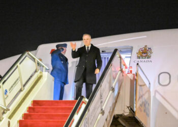 Canadian Prime Minister arrives in Beijing for an official visit