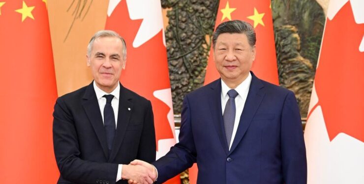 Xi Jinping calls for advancing the construction of a new China-Canada strategic partnership