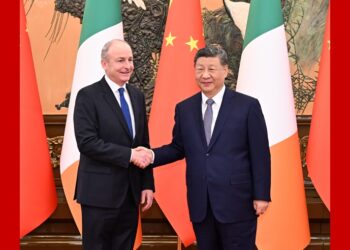 Xi Jinping meets Irish Prime Minister