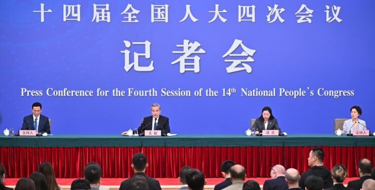Chinese Foreign Minister Meets Press to Discuss Foreign Policy, External Relations