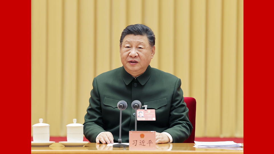 Xi stresses strengthening political loyalty in military to promote defense modernization