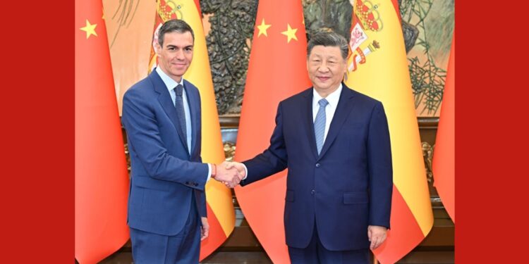 Xi Jinping calls for strengthening China-Spanish cooperation to achieve more fruitful results