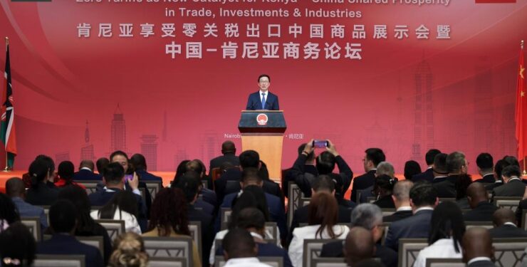 China vows to deepen trade ties with Kenya