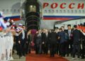 Vladimir Putin arrives in Beijing for a state visit to China