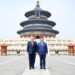 Xi Jinping and Donald Trump visit the Temple of Heaven