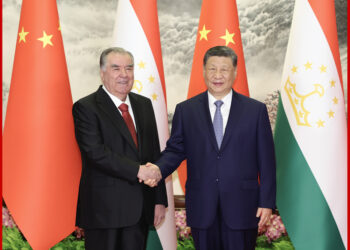 Xi Jinping holds talks with Tajik president