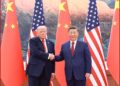 Xi Jinping meets with Donald Trump in Beijing