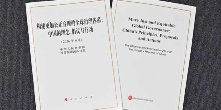 China publishes white paper on global governance