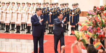 Chinese president holds talks with Myanmar counterpart on strengthening cooperation