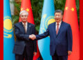 Xi Jinping meets Kazakh president in Shanghai